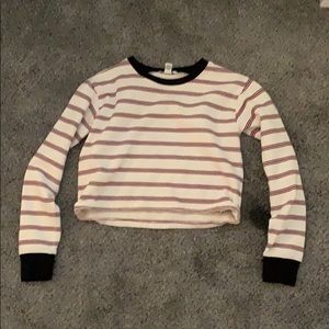 Cropped sweatshirt